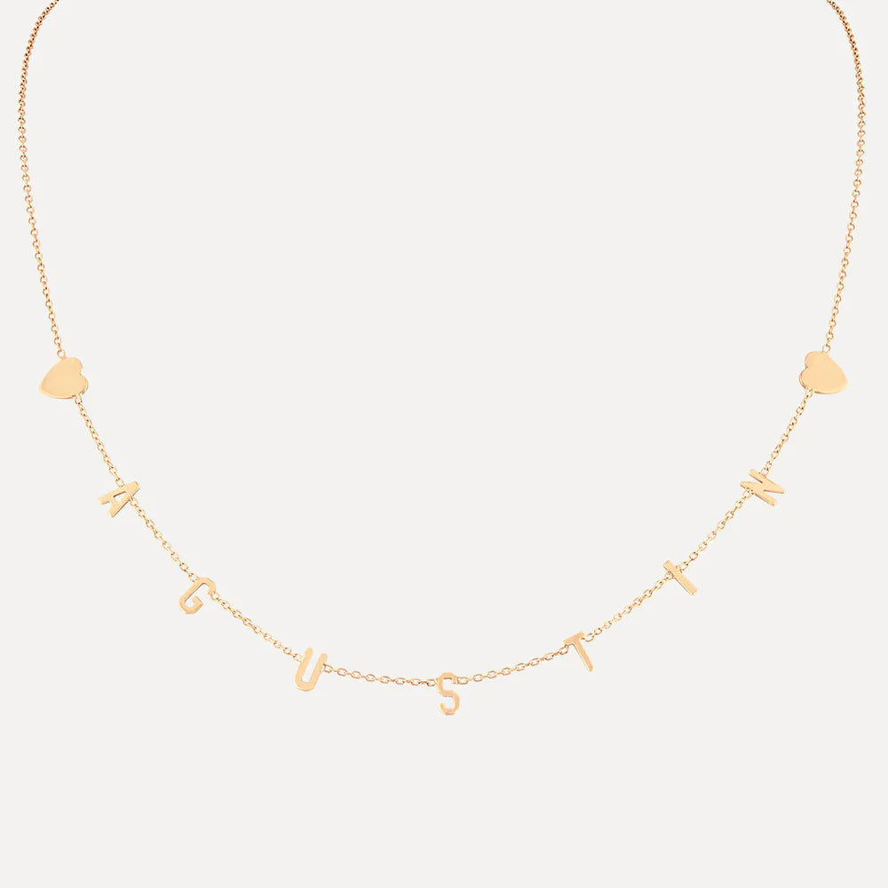 Children's Name Necklace for Mom