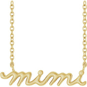 Mimi Necklace Gold