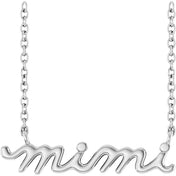 Mimi Necklace Silver