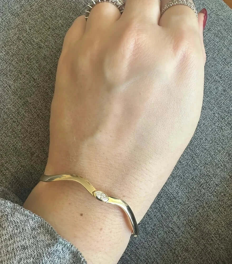 Marquise Taylor Wave Bangle