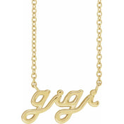 Gigi Necklace Gold