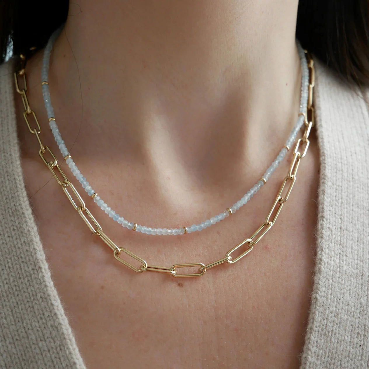 Birthstone Bead Necklace