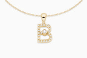 Joujou Diamond A-Z Necklace