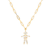 Magnetique Diamond Baquette Child Figure