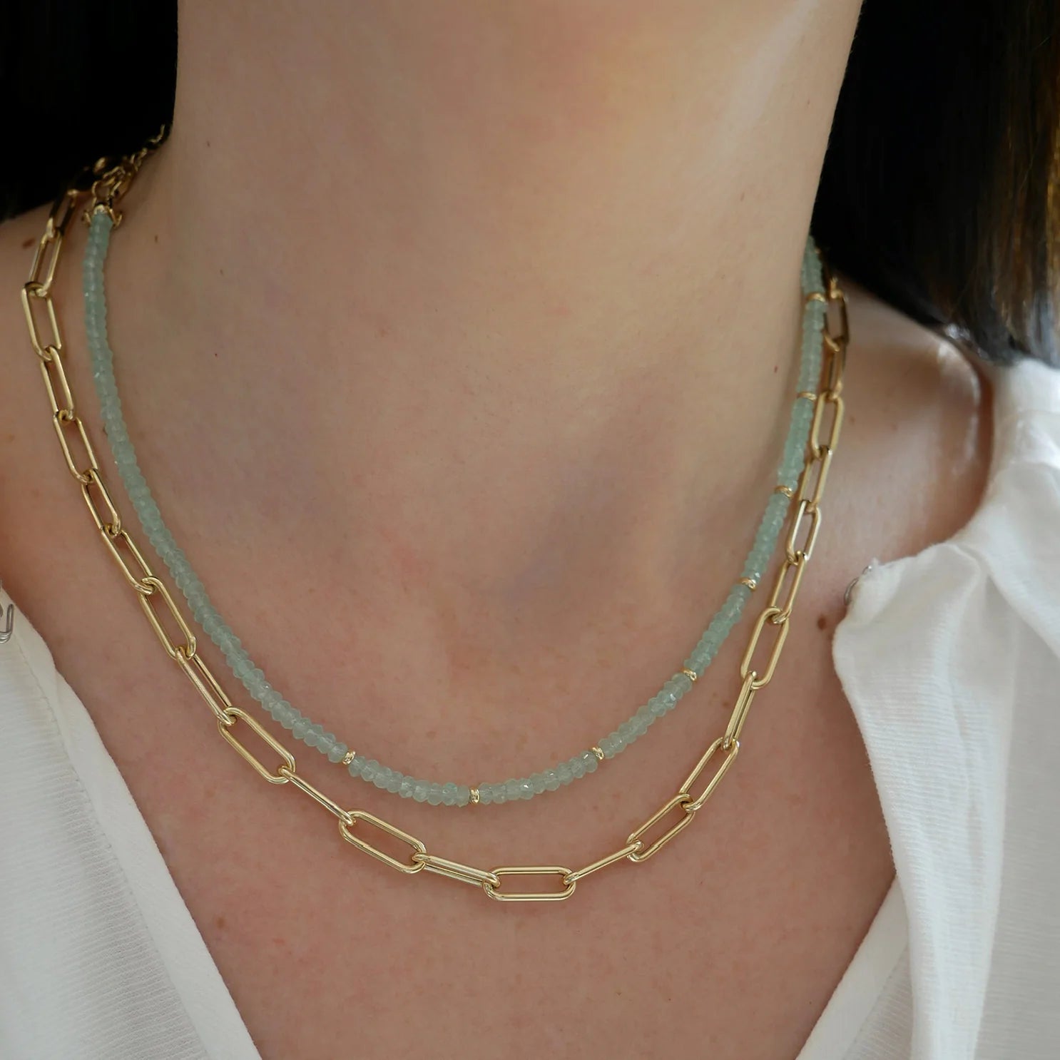 Birthstone Bead Necklace