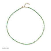 Birthstone Bead Necklace