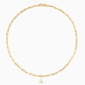 Essential Paperclip Chain & Joujou Initial Charms