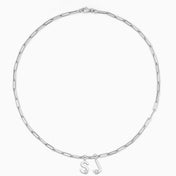 Essential Paperclip Chain & Joujou Initial Charms