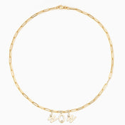 Essential Paperclip Chain & Joujou Initial Charms