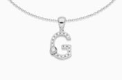 Joujou Diamond A-Z Necklace