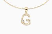 Joujou Diamond A-Z Necklace