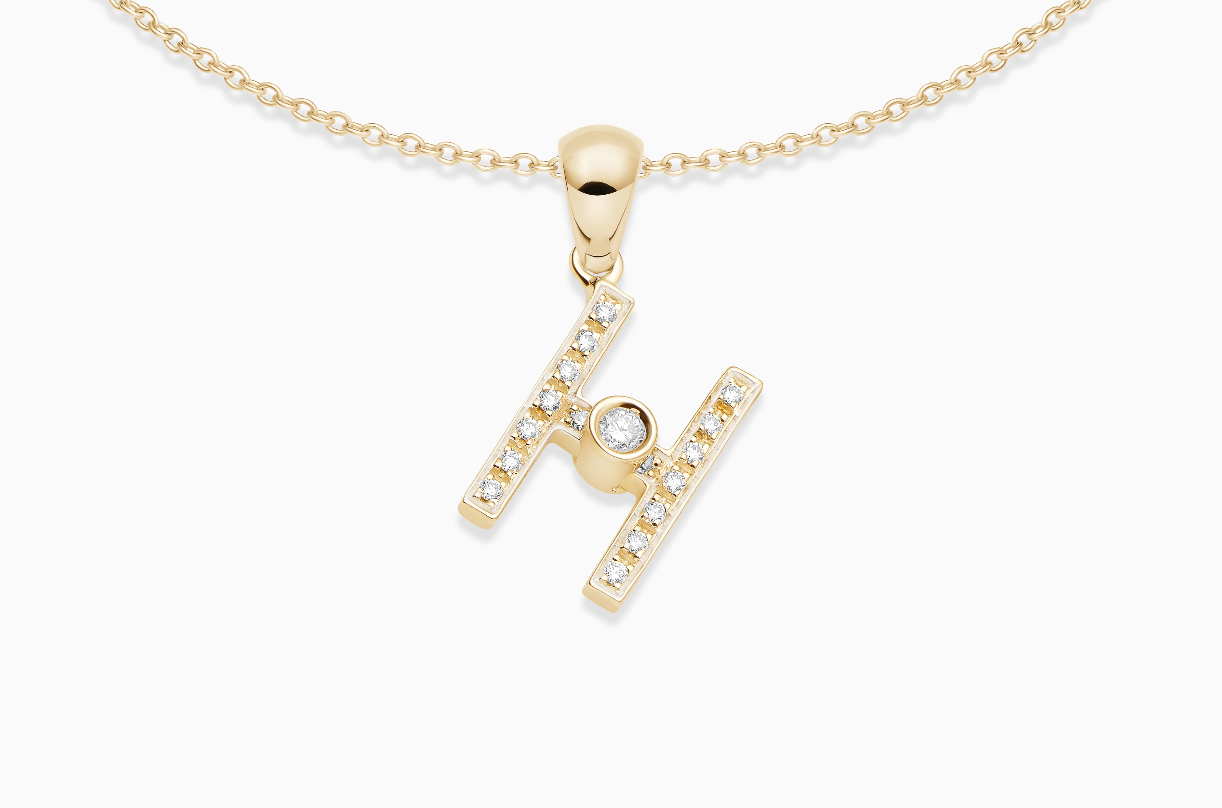 Joujou Diamond A-Z Necklace