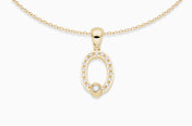 Joujou Diamond A-Z Necklace