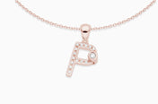 Joujou Diamond A-Z Necklace