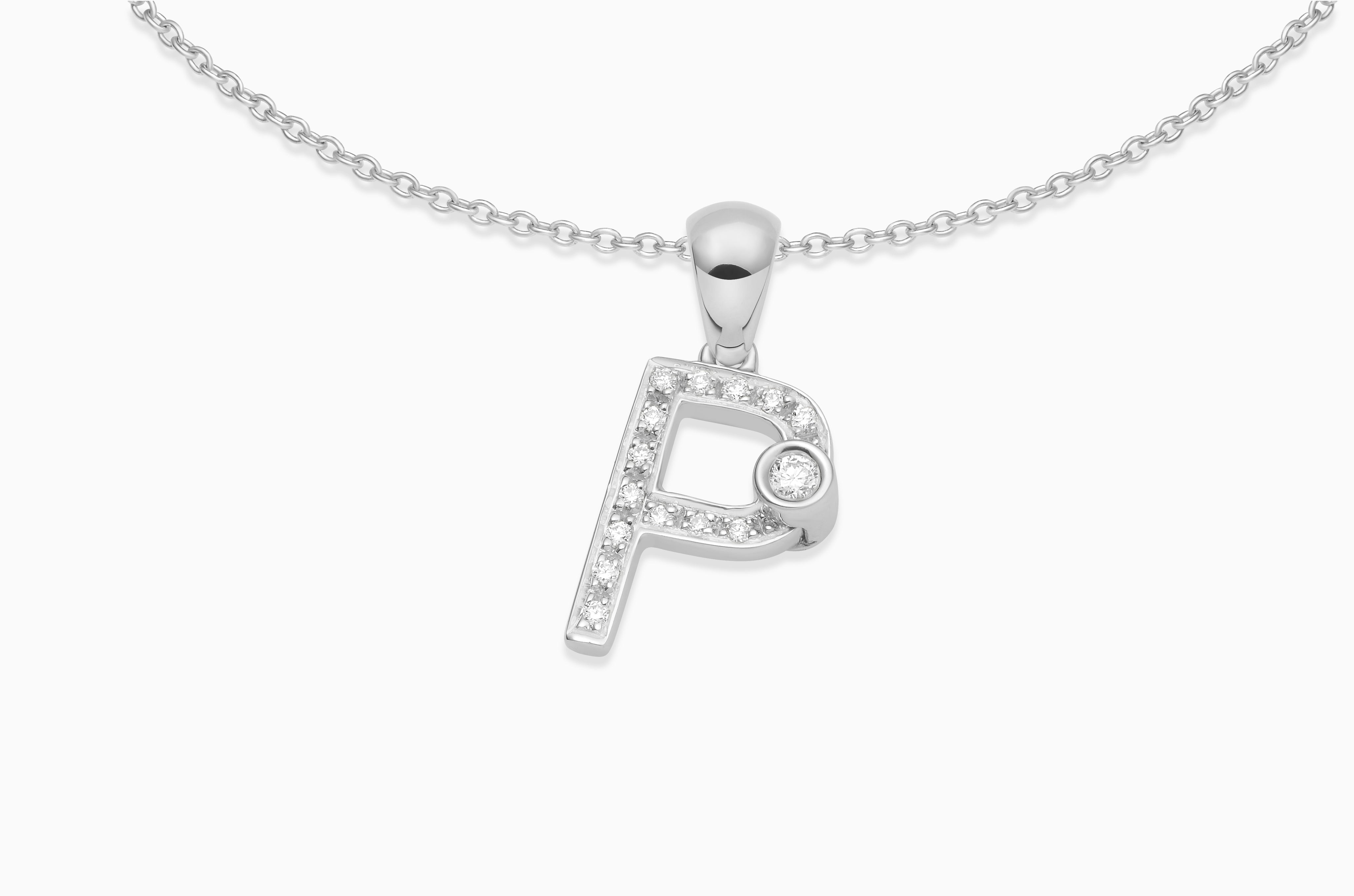 Joujou Diamond A-Z Necklace
