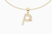 Joujou Diamond A-Z Necklace