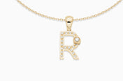 Joujou Diamond A-Z Necklace