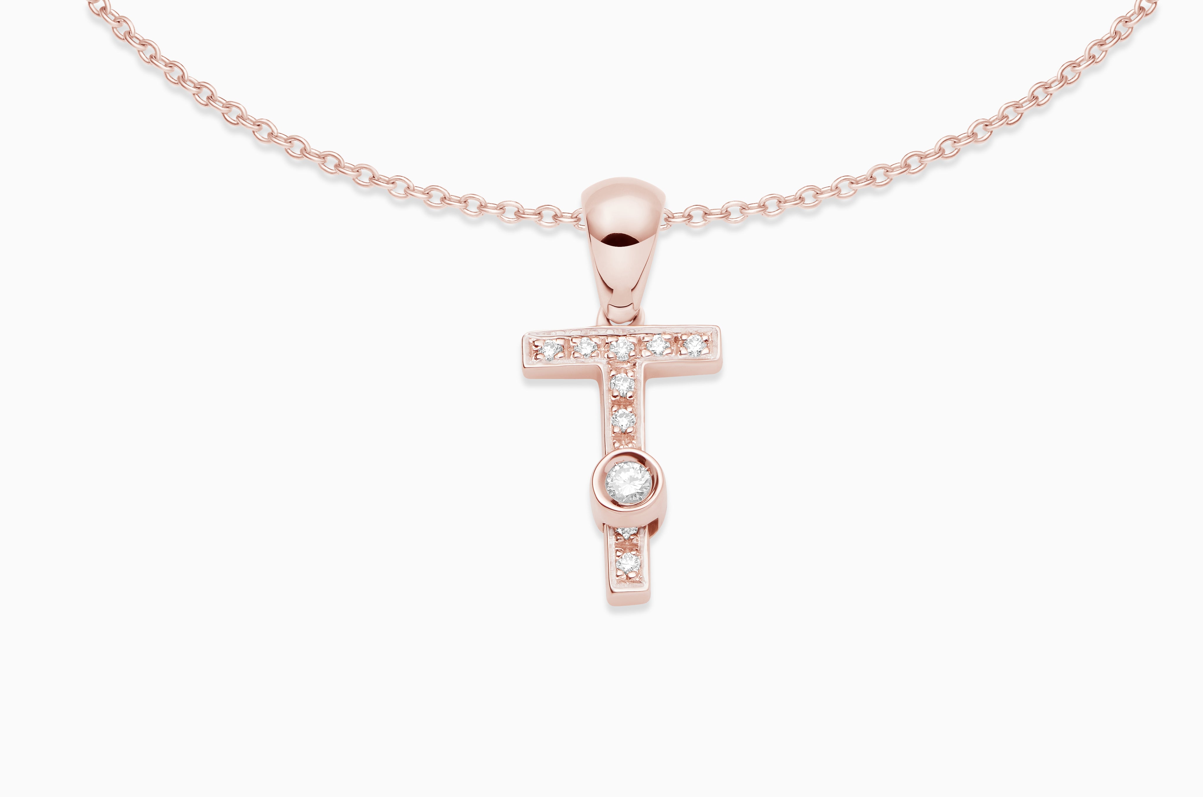 Joujou Diamond A-Z Necklace
