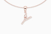 Joujou Diamond A-Z Necklace