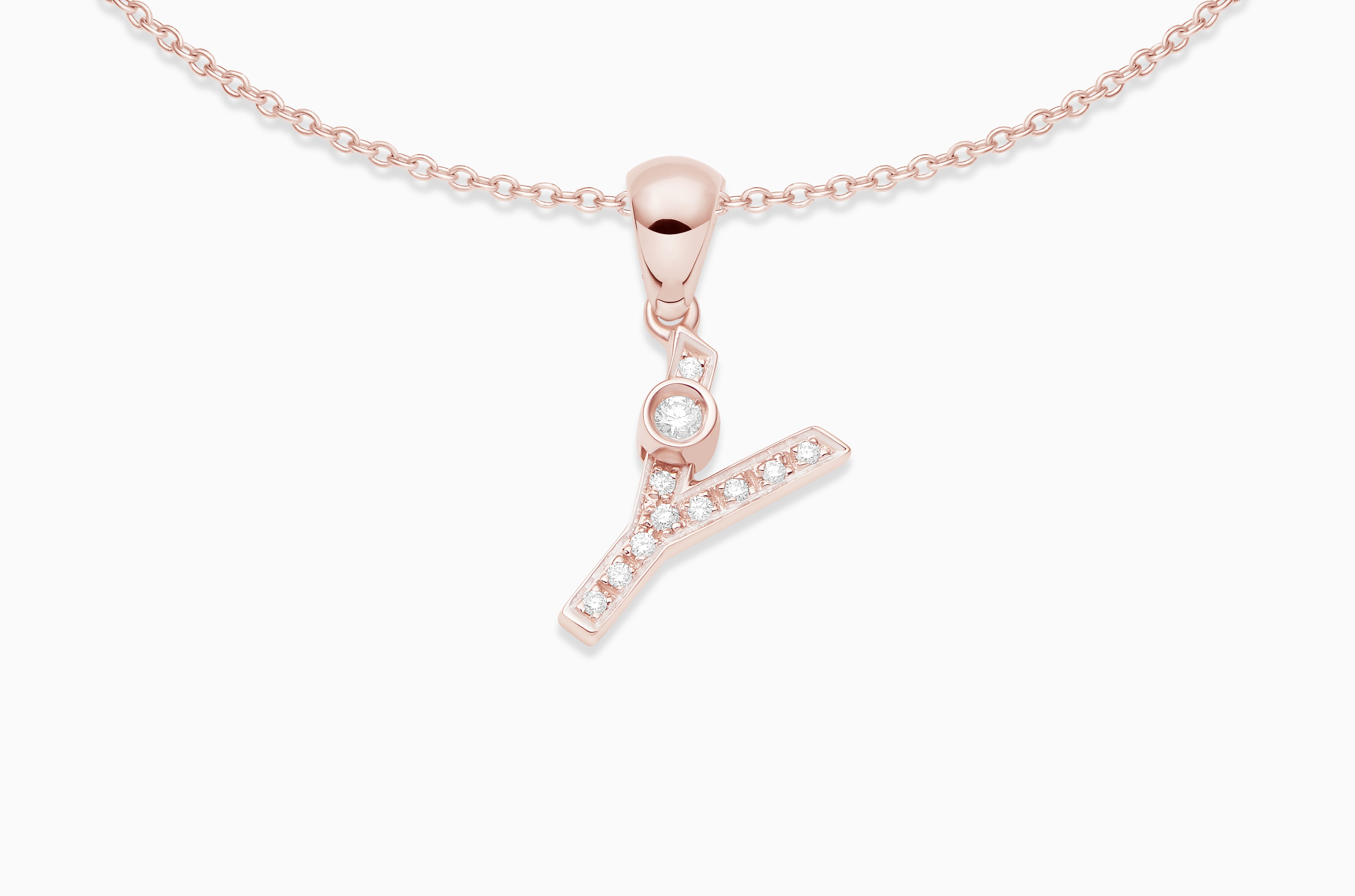 Joujou Diamond A-Z Necklace