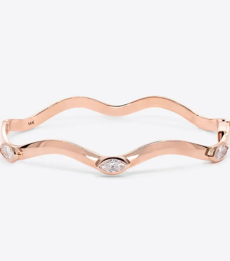 Marquise Taylor Wave Bangle