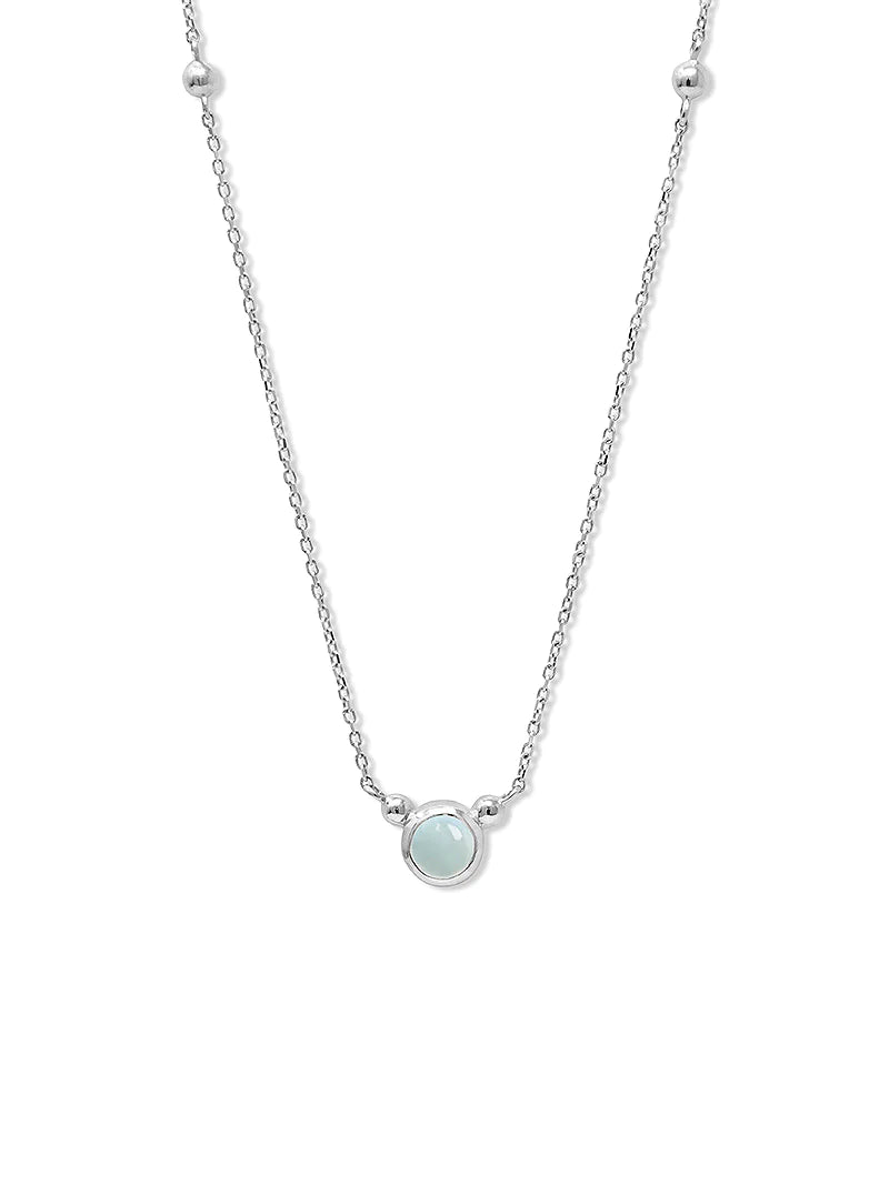 Bonheur Birthstone Necklace Gold