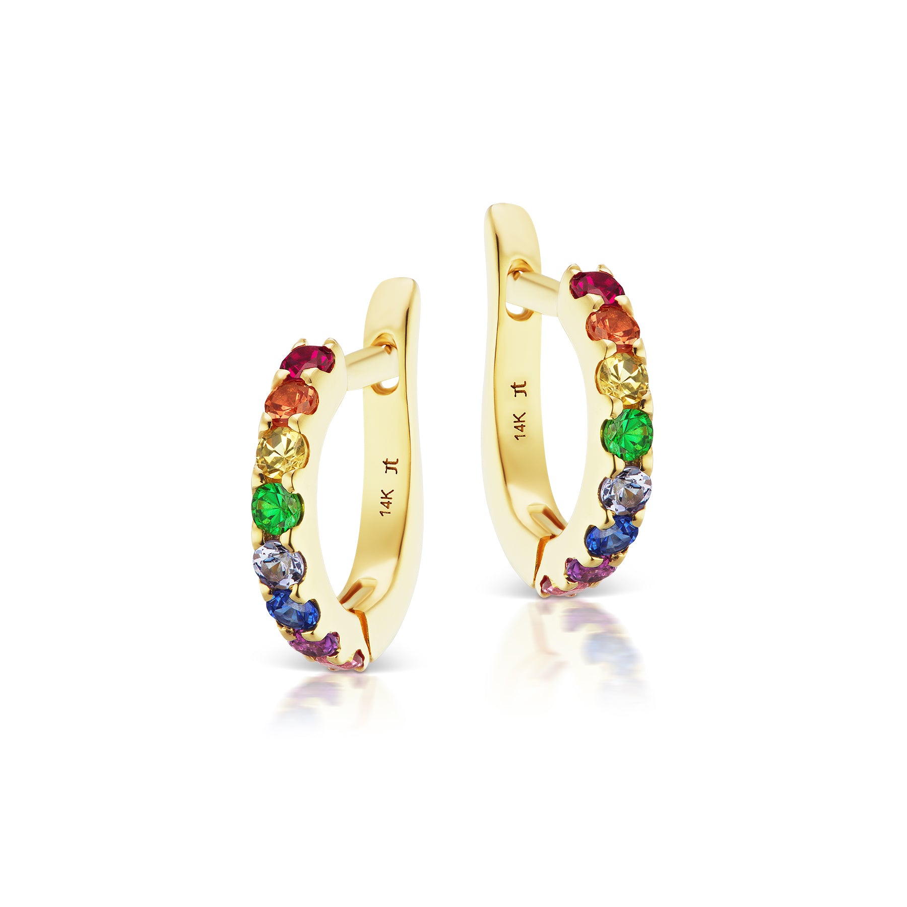 Pavé Rainbow Huggies