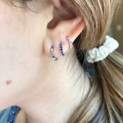Pavé Rainbow Huggies