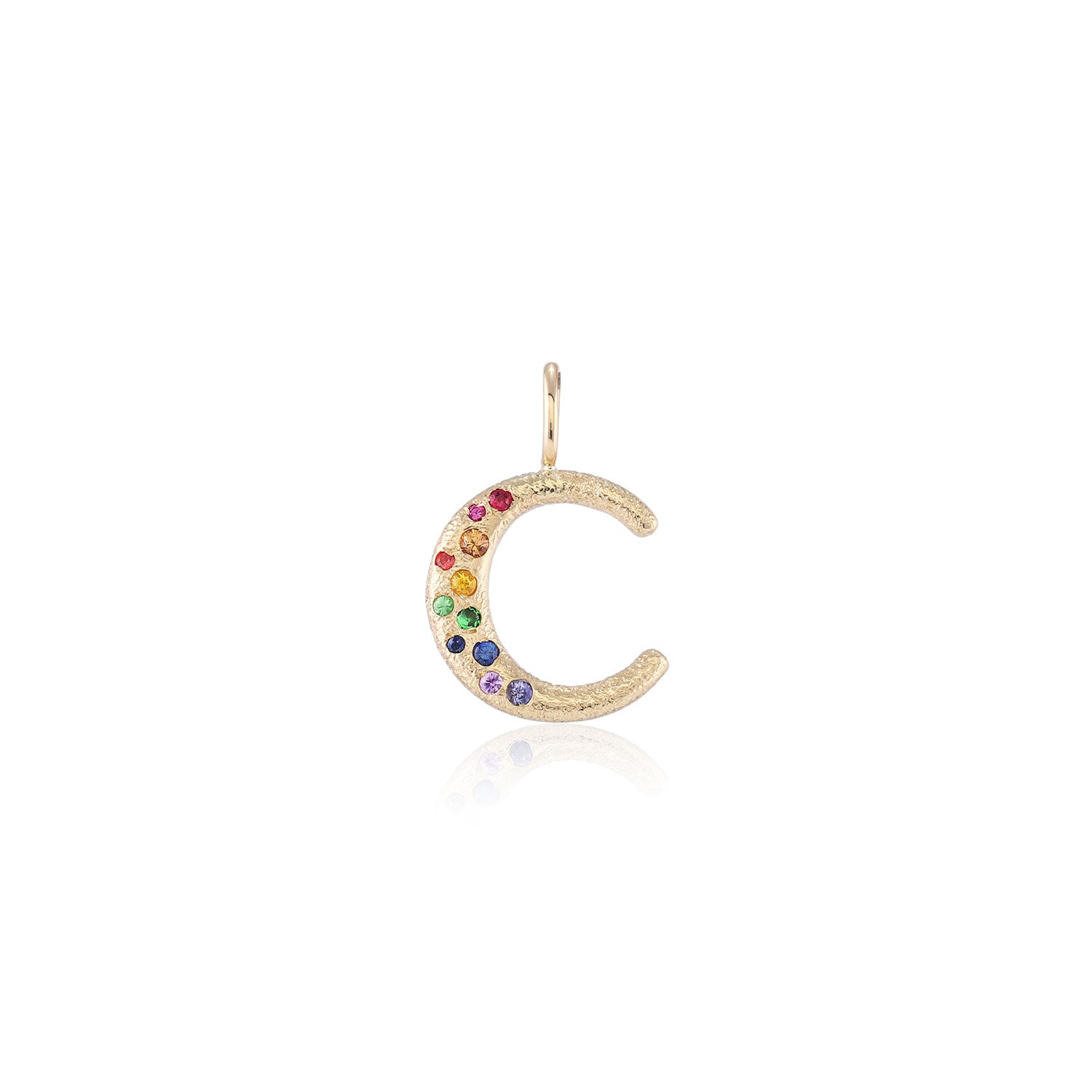 Puffy Letter Charm