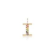 Puffy Letter Charm
