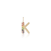 Puffy Letter Charm