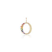 Puffy Letter Charm