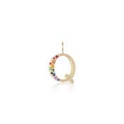 Puffy Letter Charm