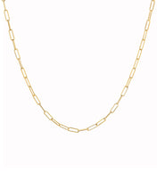 Gold Paperclip Chain