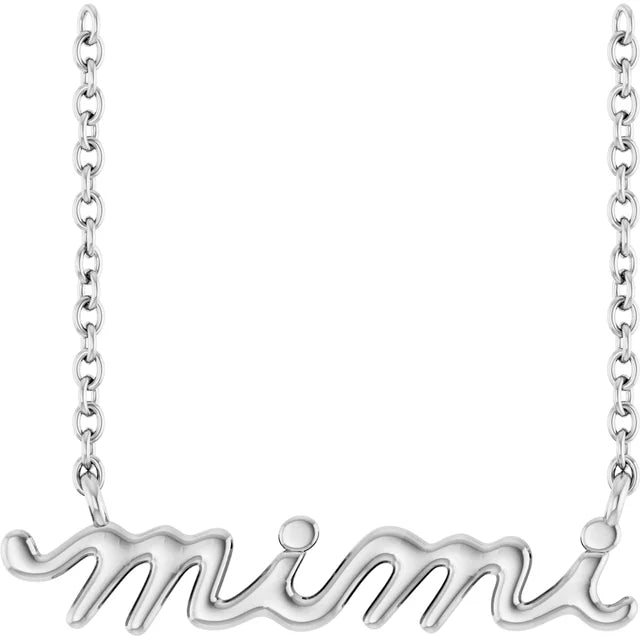 Mimi Necklace Silver