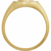 Pavé Signet Ring