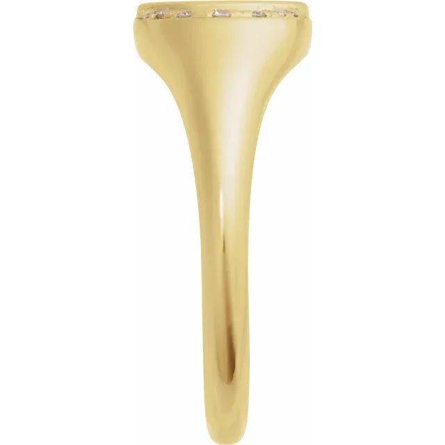Pavé Signet Ring