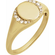 Pavé Signet Ring