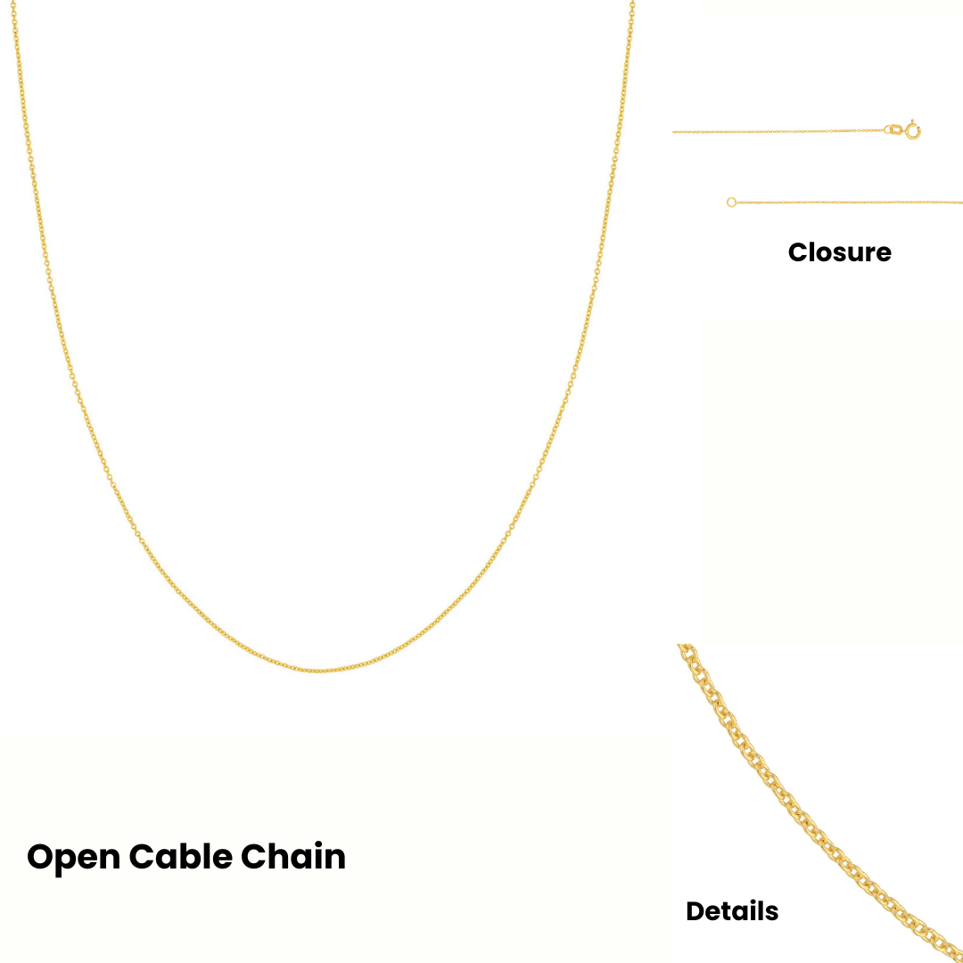 Child Silhouette Necklace 14K Gold
