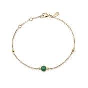 Bonheur Birthstone Bracelet Gold