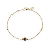 Bonheur Birthstone Bracelet Gold
