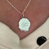 Child Silhouette Charm Sterling Silver