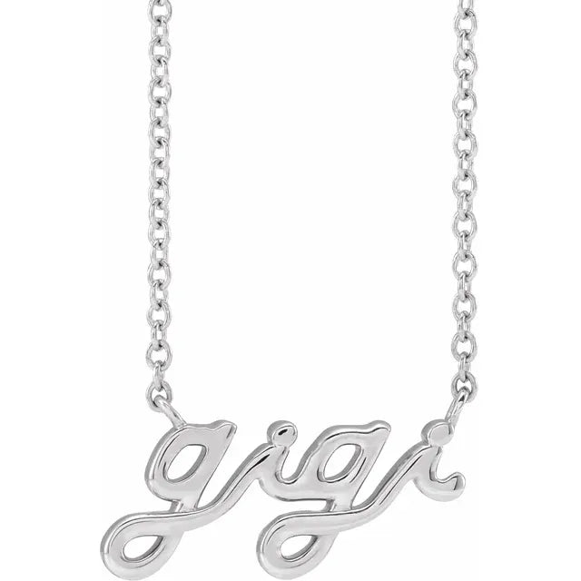 Gigi Necklace Silver