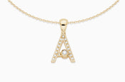 Joujou Diamond A-Z Necklace