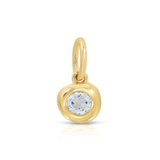 Pillow Birthstone Charm