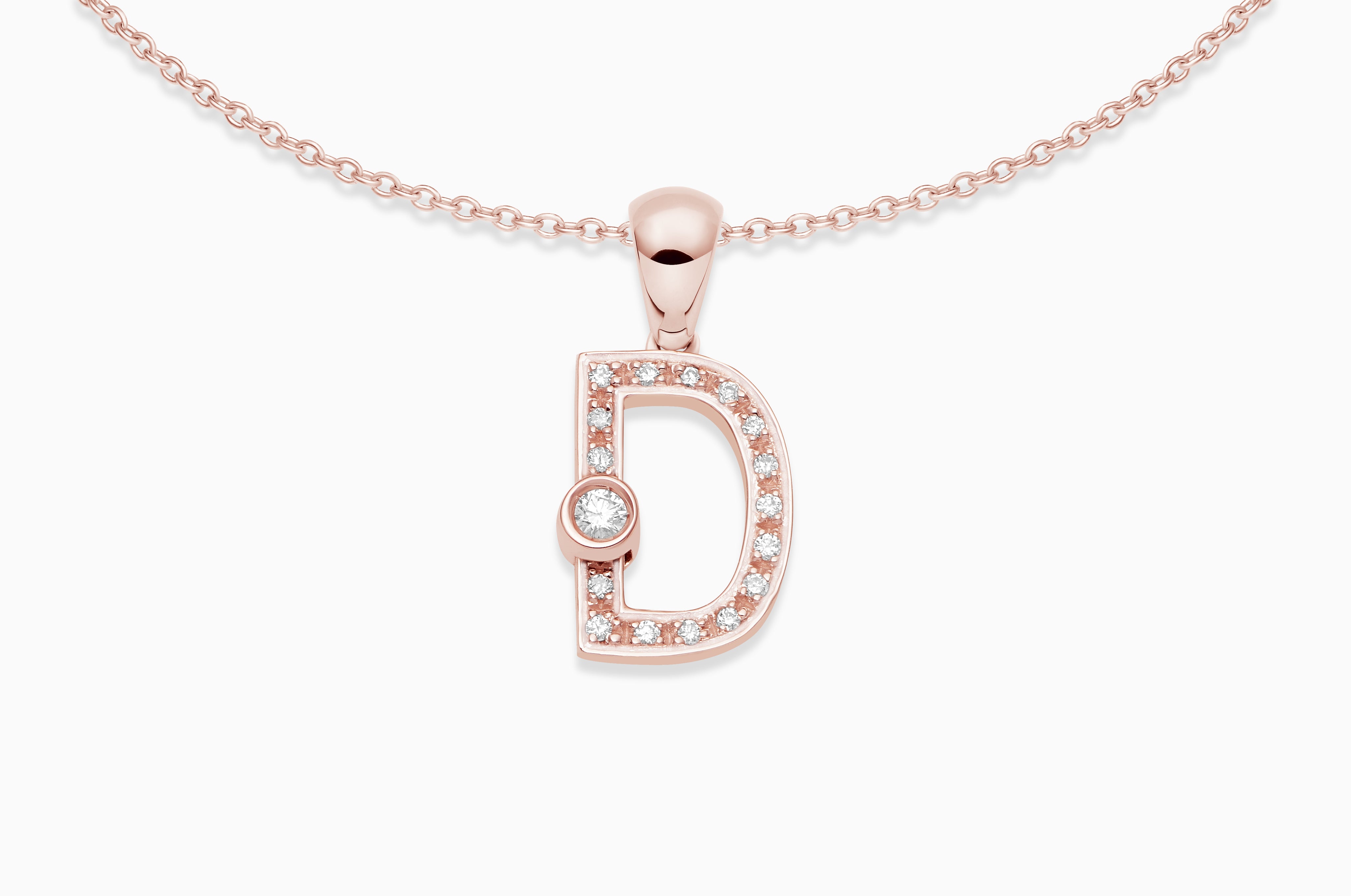 Joujou Diamond A-Z Necklace