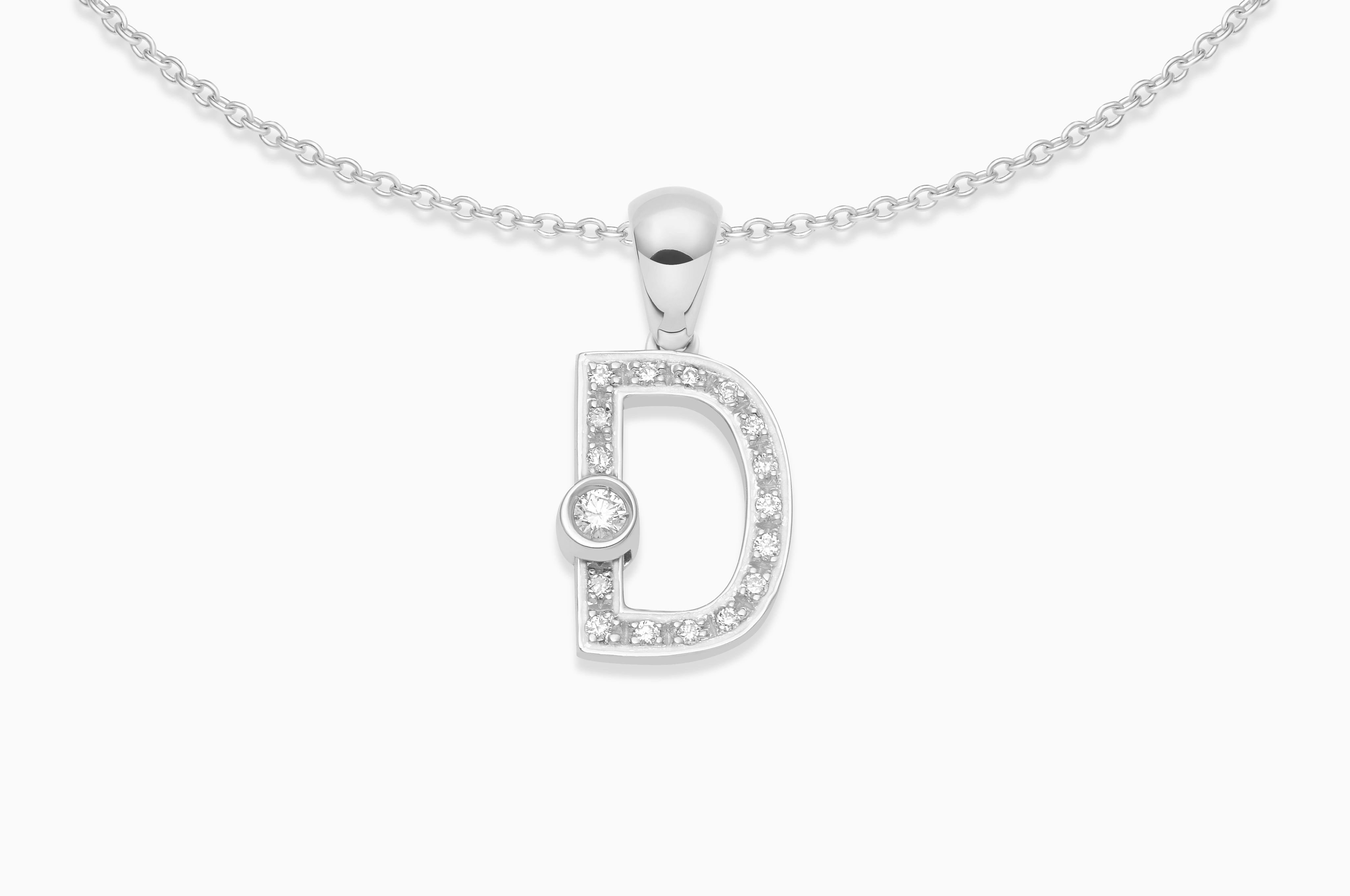 Joujou Diamond A-Z Necklace