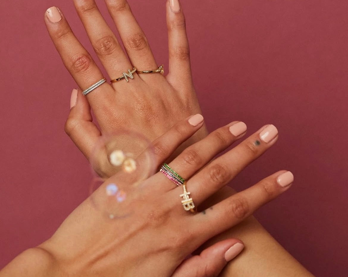 Born Dizzy Birthstone Ring