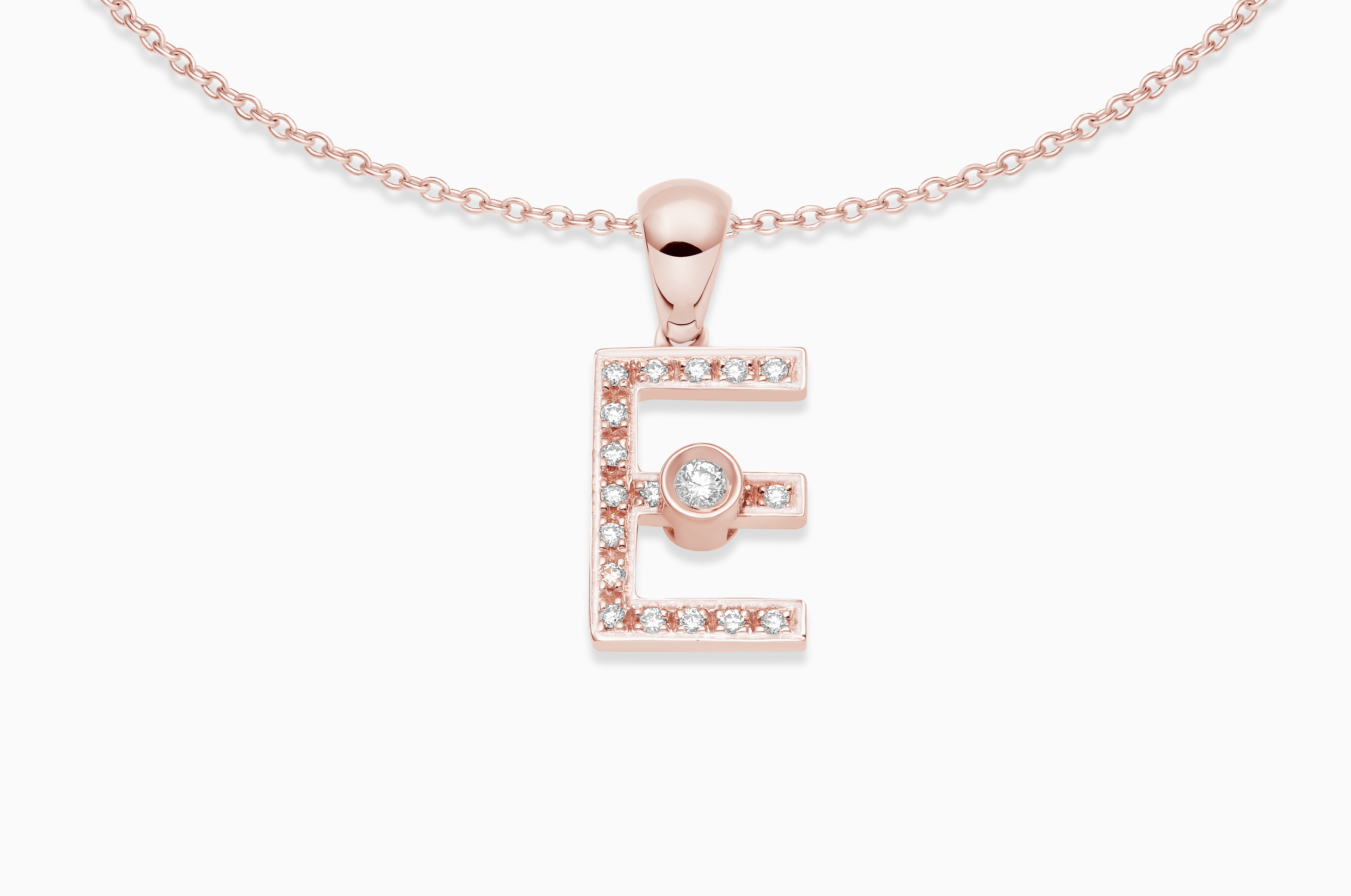 Joujou Diamond A-Z Necklace