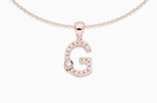 Joujou Diamond A-Z Necklace